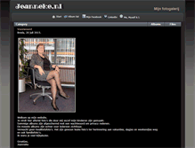 Tablet Screenshot of jeanneke.nl