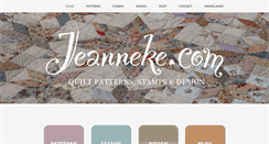 Desktop Screenshot of jeanneke.com